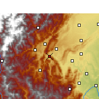 Nearby Forecast Locations - Ya'an - Map