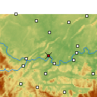 Nearby Forecast Locations - Nanxi/SCH - Map