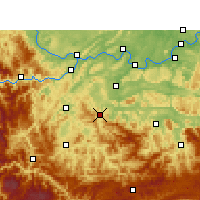 Nearby Forecast Locations - Gong Xian/SCH - Map