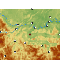 Nearby Forecast Locations - Changning - Map