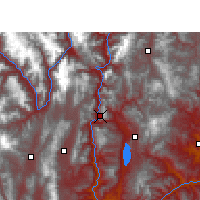 Nearby Forecast Locations - Lijiang - Map