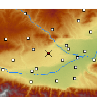 Nearby Forecast Locations - Liquan - Map
