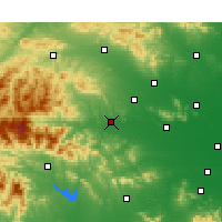 Nearby Forecast Locations - Lushan/HEN - Map