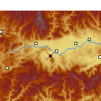 Nearby Forecast Locations - Nanzheng - Map