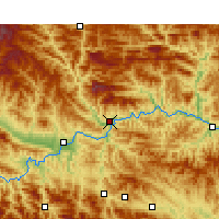 Nearby Forecast Locations - Xunyang - Map