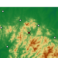 Nearby Forecast Locations - Nanxi - Map