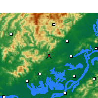 Nearby Forecast Locations - Taihu - Map