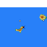 Nearby Forecast Locations - El Hierro - Map