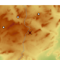 Nearby Forecast Locations - Kasserine - Map