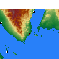 Nearby Forecast Locations - Sharm El Sheikh - Map