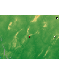 Nearby Forecast Locations - Sefwi Bekwai - Map