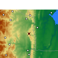 Nearby Forecast Locations - Siteki - Map