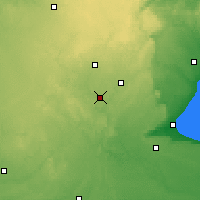 Nearby Forecast Locations - Waterloo Well - Map