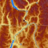 Nearby Forecast Locations - Warfield - Map