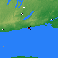 Nearby Forecast Locations - Cobourg - Map