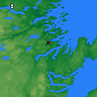 Nearby Forecast Locations - Tera Nova - Map