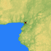 Nearby Forecast Locations - Wawa - Map