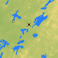 Nearby Forecast Locations - Chibougamau - Map
