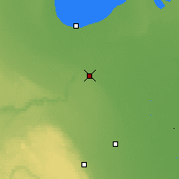 Nearby Forecast Locations - Portage la Prairie - Map
