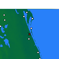 Nearby Forecast Locations - Melbourne - Map