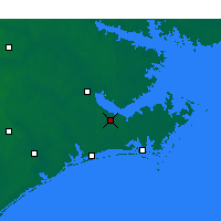 Nearby Forecast Locations - Havelock - Map