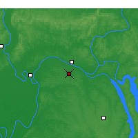 Nearby Forecast Locations - Paducah - Map