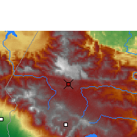 Nearby Forecast Locations - Huehuetenango - Map