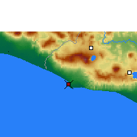 Nearby Forecast Locations - Acajutla/sonsonate - Map