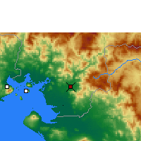 Nearby Forecast Locations - Choluteca - Map