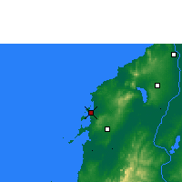Nearby Forecast Locations - Cartagena - Map