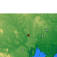 Nearby Forecast Locations - Feira de Santana - Map