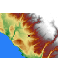 Nearby Forecast Locations - Nazca - Map