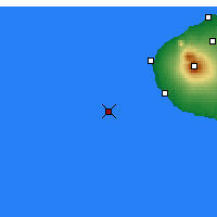 Nearby Forecast Locations - Maui Platf. - Map