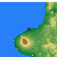 Nearby Forecast Locations - New Plymouth - Map