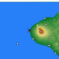 Nearby Forecast Locations - Cape Egmont - Map