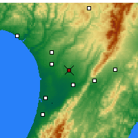 Nearby Forecast Locations - Feilding - Map