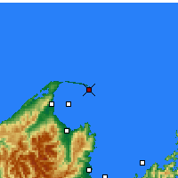 Nearby Forecast Locations - Farewell Spit - Map