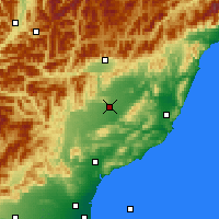 Nearby Forecast Locations - Culverden - Map