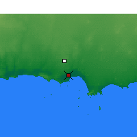 Nearby Forecast Locations - Esperance - Map