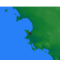 Nearby Forecast Locations - Streaky Bay - Map