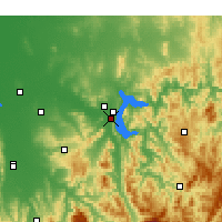 Nearby Forecast Locations - Bonegilla - Map