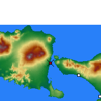 Nearby Forecast Locations - Banyuwangi - Map
