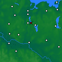 Nearby Forecast Locations - Ratzeburg - Map