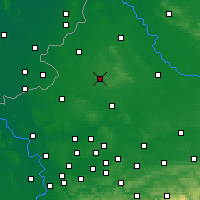 Nearby Forecast Locations - Coesfeld - Map