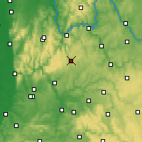Nearby Forecast Locations - Buchen - Map