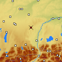 Nearby Forecast Locations - Ebersberg - Map