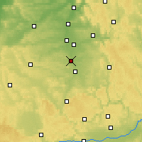 Nearby Forecast Locations - Schwabach - Map