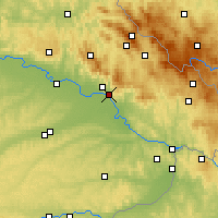 Nearby Forecast Locations - Deggendorf - Map