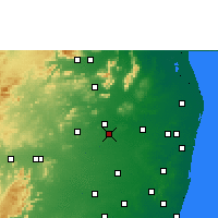 Nearby Forecast Locations - Arakkonam - Map