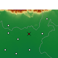 Nearby Forecast Locations - Bahadurganj - Map